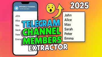 Telegram Channel Members Extractor | Telegram Channel Members Scrapper