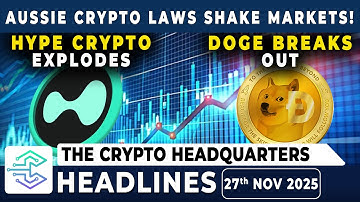 Hyperliquid crypto (HYPE) Explodes - Aussie Crypto Bill, Dogecoin Surge!