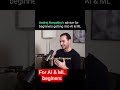 Listen specially if you are an AI &amp; ML beginner #ai #didyouknow #machinelearning #chatgpt #elonmusk