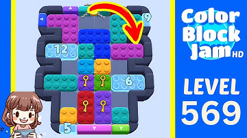 Color Block Jam Level 569 Solution Walkthrough
