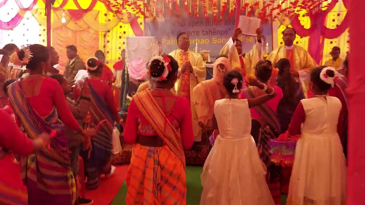 BIBLE JULUS SANTHALI DANCE VIDEO||ORDINATION CEREMONY PART||CHURCH DANCE VIDEO||