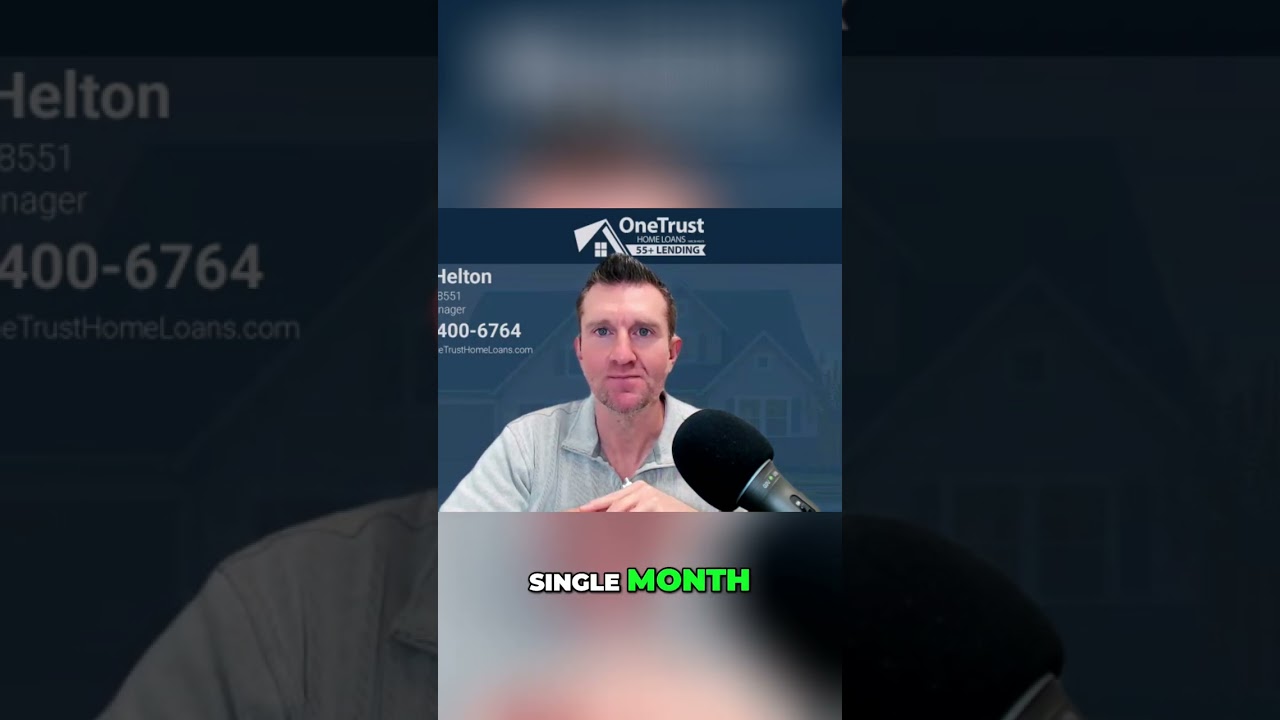 From Your Reverse Mortgage Experts...Seniors' BIGGEST Fear: Running Out of Money Solved! #shorts