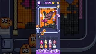 Pixel Flow — hard level 839 (girl with butterfly wings)