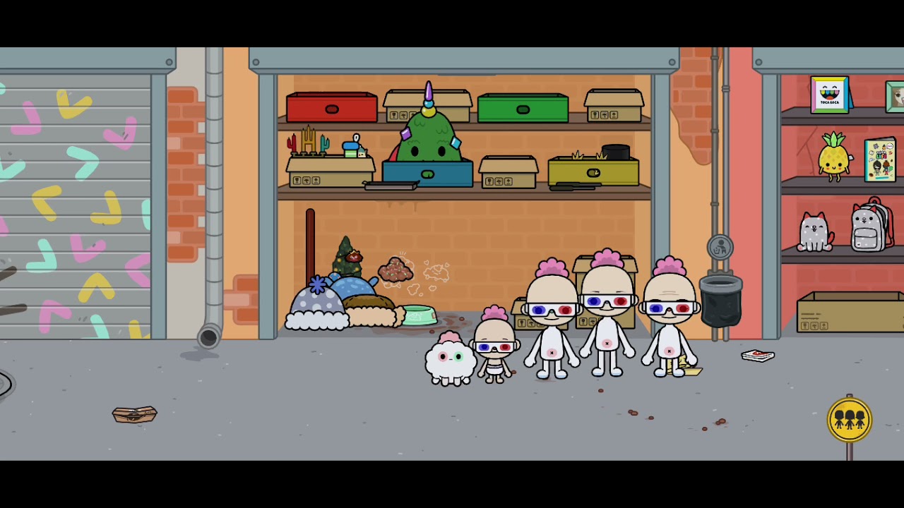 I made croquet characters in toca life world YouTube