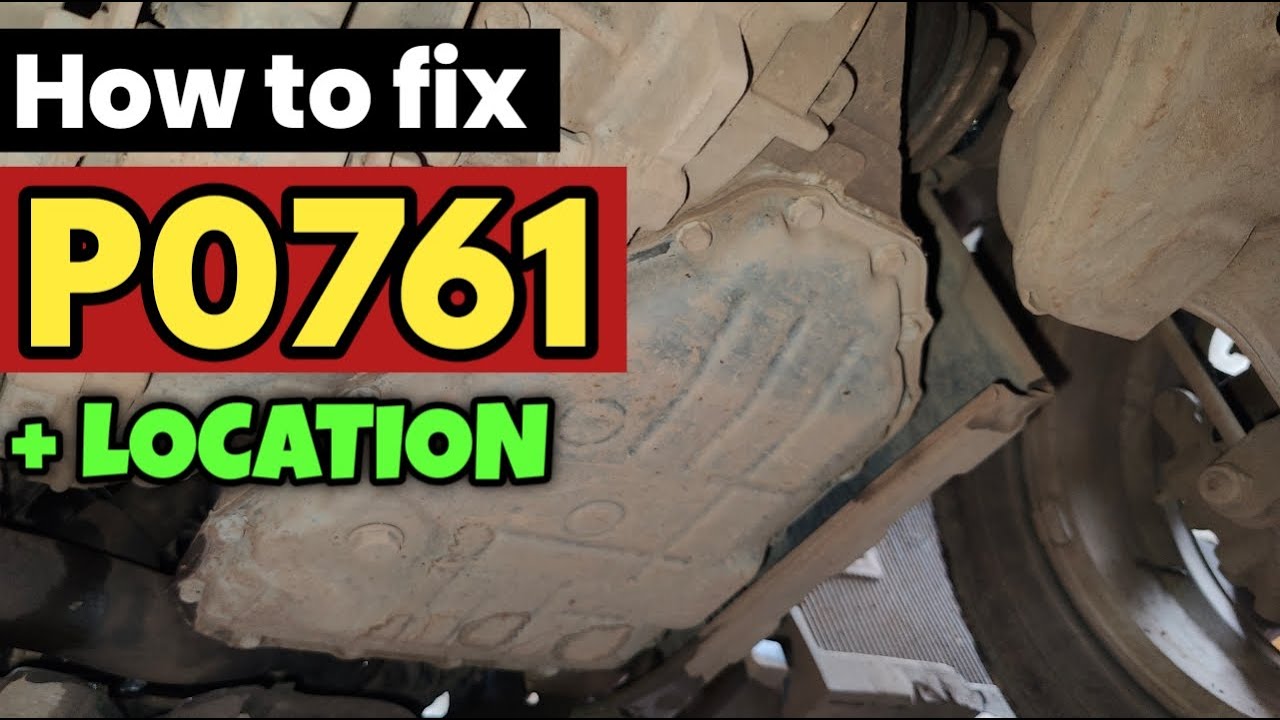 P0761 | p0761 переключение соленоида C работает или застрял в выключенном состоянии | код p0761 |...