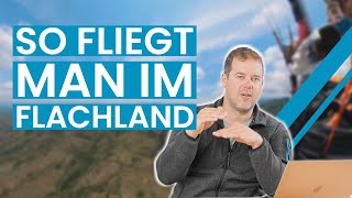 Schirmgröße im Flachland vs. Gebirge - Gleitschirmfliegen lernen | Flugschule Hirondelle, Weinheim