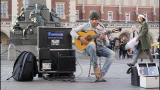 Amazing street guitar performance by Imad Fares ' Gipsy Kings ' cover