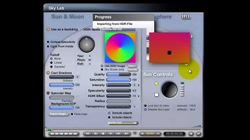 Bryce 10 minute material project - using the rainbow texture and scene converter - by David Brinnen
