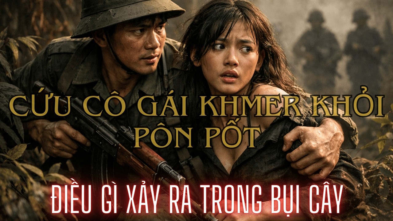 Lính Việt Cứu Cô Gái Khmer Khỏi Tay PolPot | Điều Anh Làm Với Cô Trong Bụi Cây Khiến Tất Cả Sững Sờ