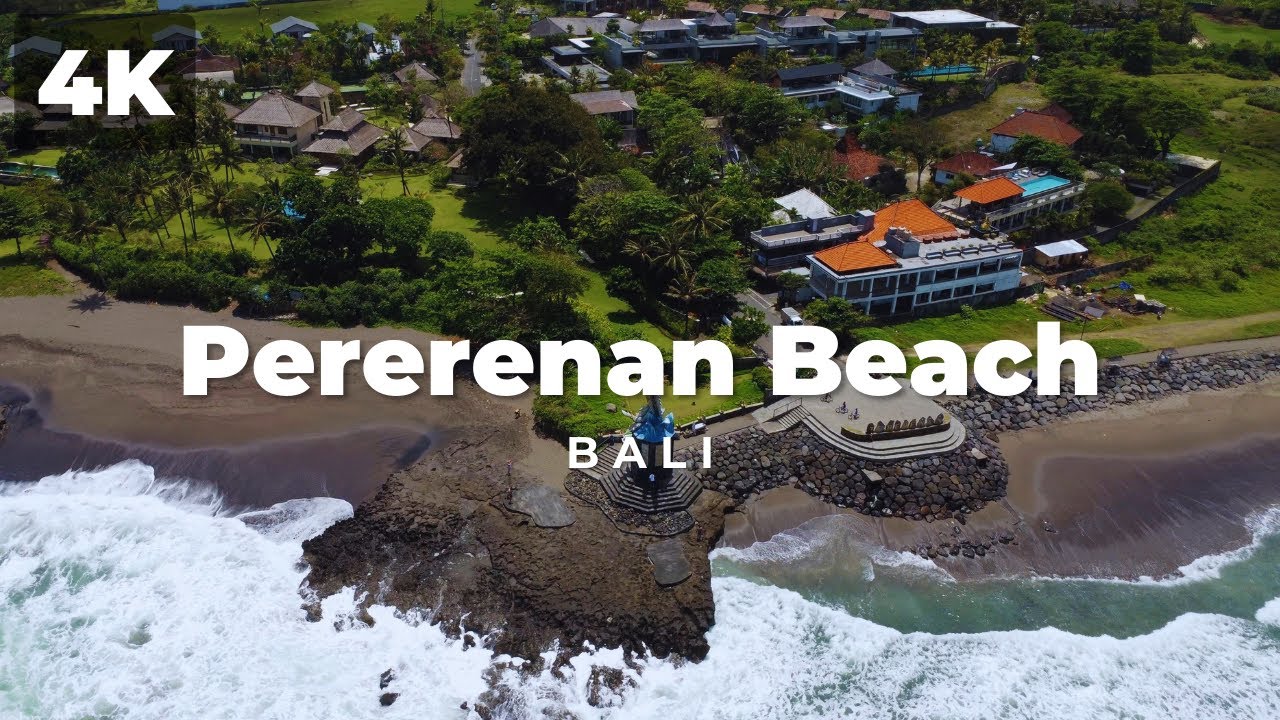 Pererenan Beach, Bali, Indonesia 4K YouTube