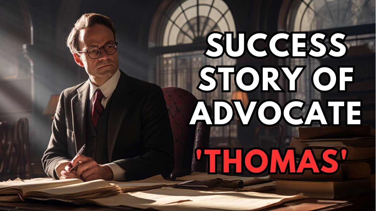 Video thumbnail for Success Story of an Advocate - Thomas || ADVOCATE STORY || English Moral Story