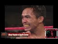 Manny Pacquiao vs Agapito Sanchez LIVE | Pacquiao’s DIRTIEST Fight Ever?!