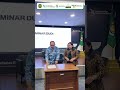 Seminar DUDI Operation Finance VS Corporate Finance in Mining Company