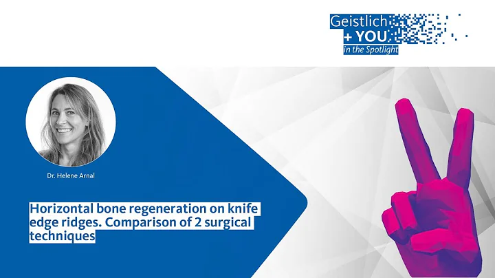 Horizontal bone regeneration on knife edge ridges....