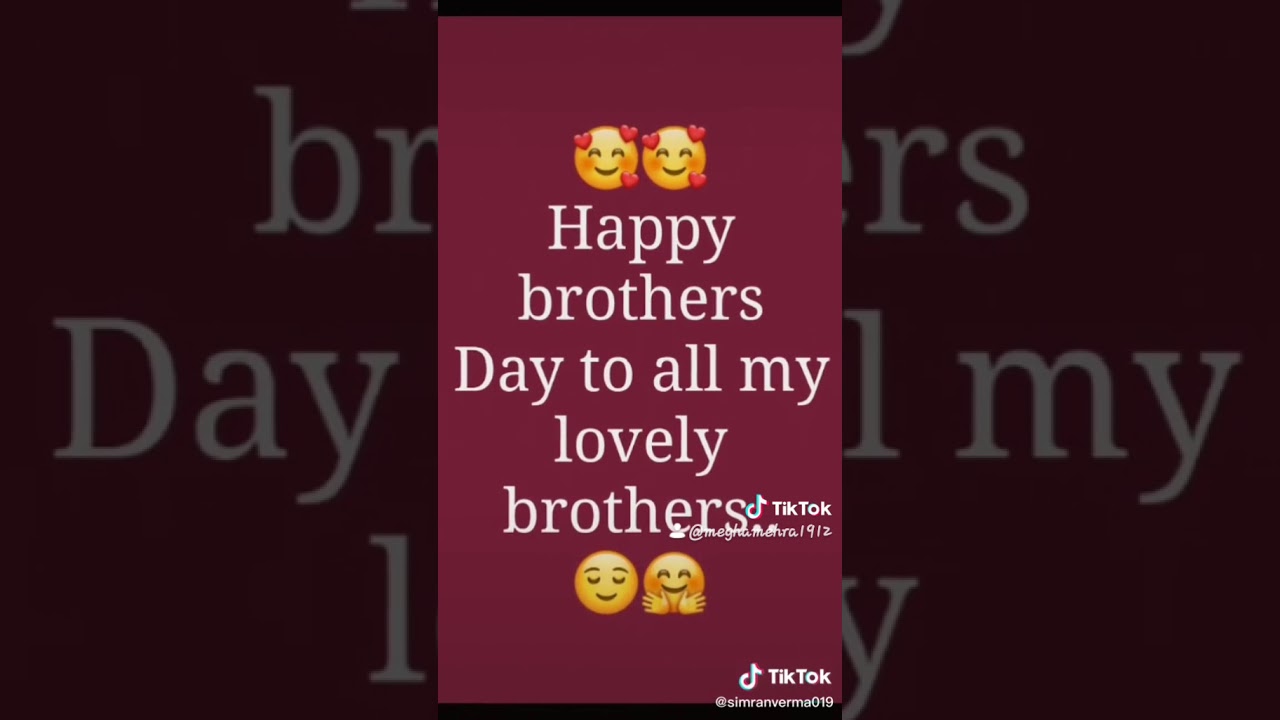 Brothers day special YouTube