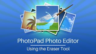 How to Use the Eraser Tool | PhotoPad Photo Editing Tutorial screenshot 5