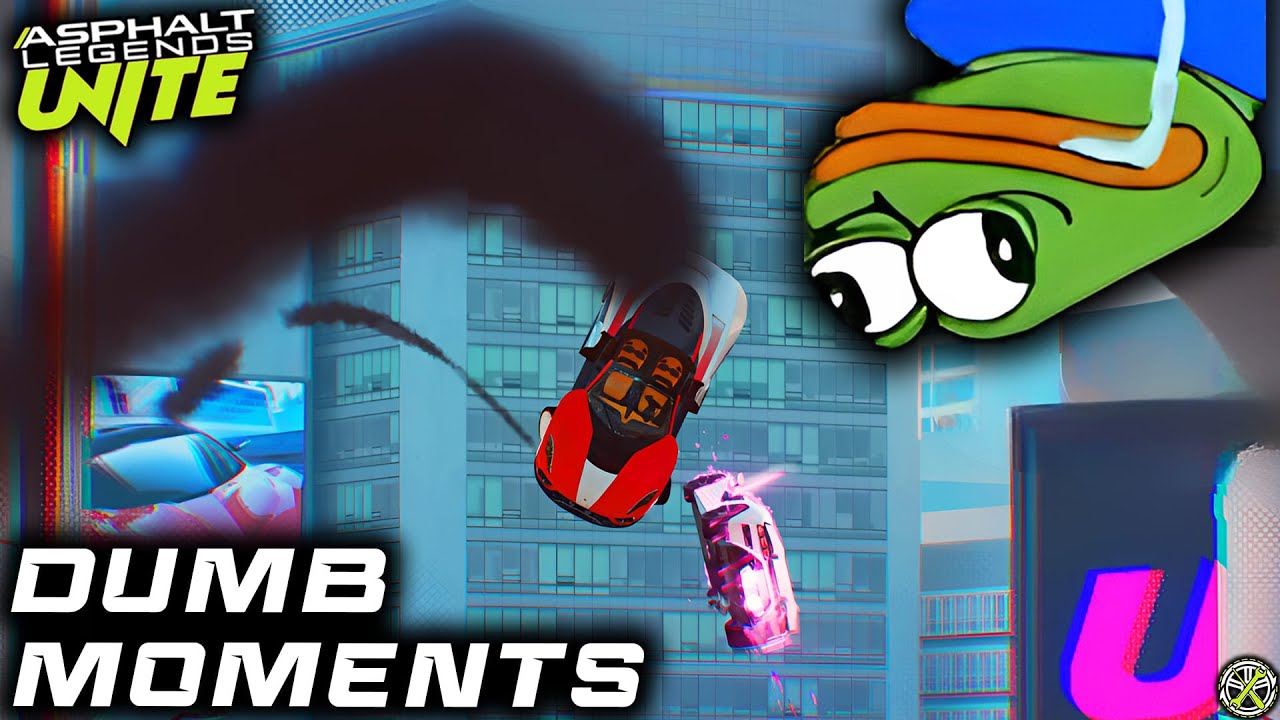 Asphalt Unite - Dumb Moments in Multiplayer (Funny Montage)
