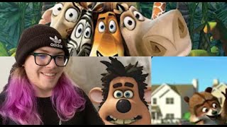 MADAGASCAR, FLUSHED AWAY, and OVER THE HEDGE Censored [REACTION!] (Try Not to Laugh)