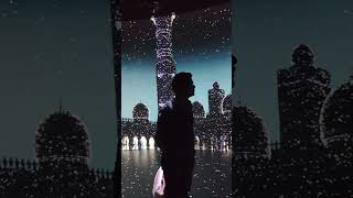📍Diya(immersive experience )sheikh zayed mosque Abudhabi #shorts #shortsfeed #shortsviral