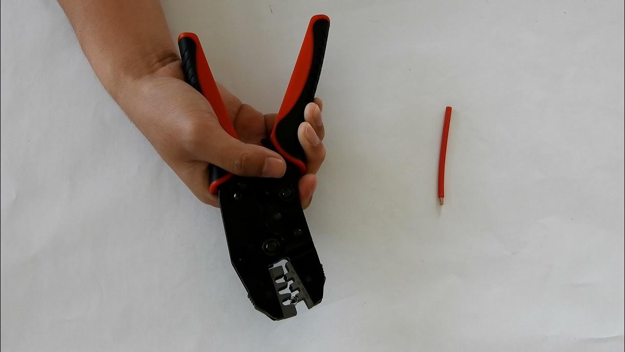 How to crimp Deutsch Waterproof DTP Connectors by K2 jawQuick Change Ratchet Crimper Jaws