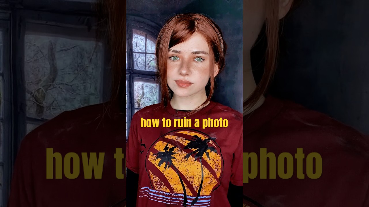 Go-to face to ruin a photo | Ellie Williams #cosplay | The Last of Us #elliewilliams #ellie #tlou