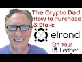 How to Purchase & Stake Elrond Gold Using Your Ledger Nano Device