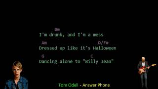 Tom Odell - Answer Phone - Lyrics Chords Vocals