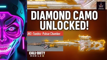 LW3 Tundra Diamond Camo UNLOCKED 🔥 | Pulsar Chamber | How to get Diamond camo FAST  in CODM #foryou