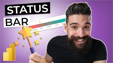 STATUS BAR in Power BI I Build your own LINEAR GAUGE