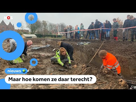 Veel skeletten gevonden in Vianen: 'Best cool'