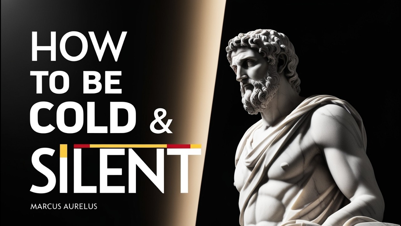 How to Be Cold & Silent (And Emotionally Untouchable) | Stoic Way