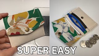 🌟 SUPER EASY Cards Holder / Coin Purse 10 minutes ❤️ Sew to Sell