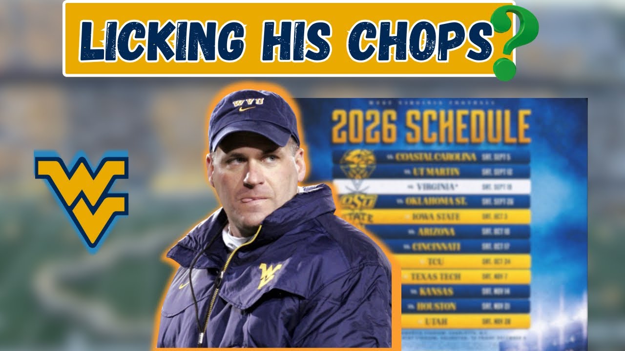 BRUTAL or BREEZY? Rating WVU's 2026 Football Schedule