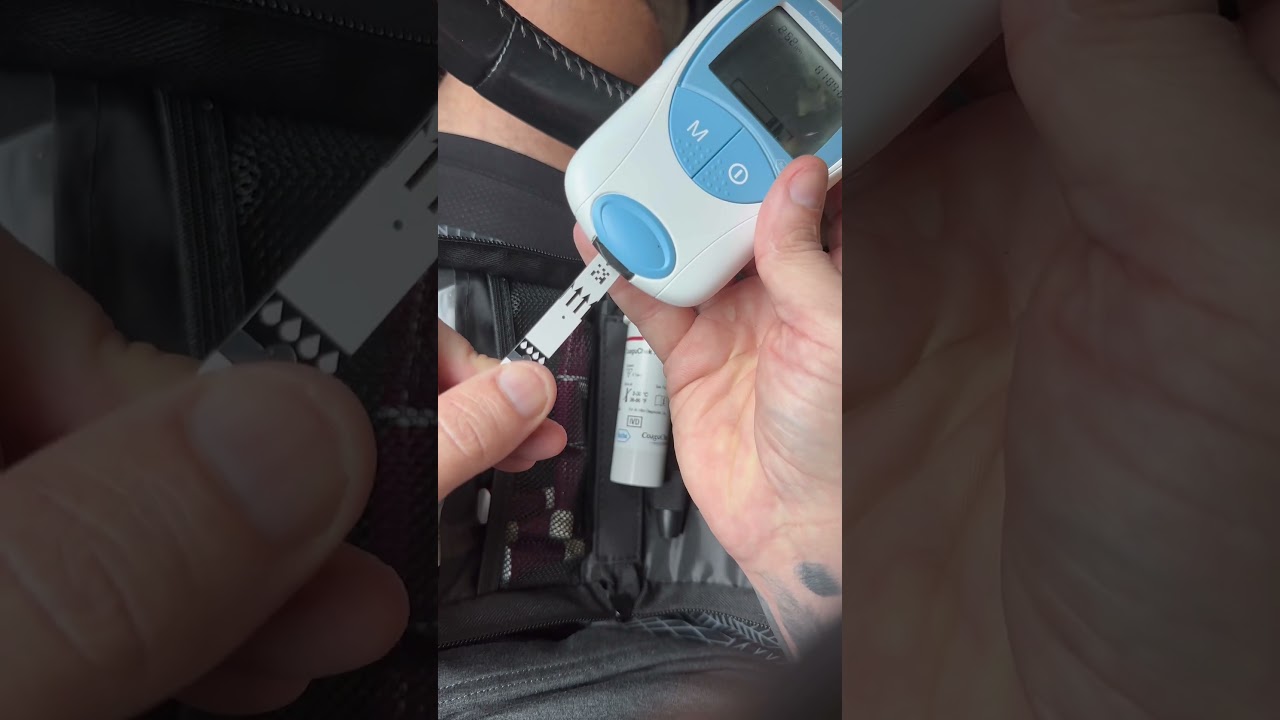 Checking your INR. Blood thinners for my electric heart pump. 