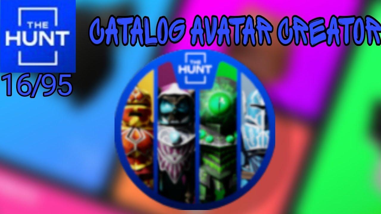 Как Получить Бейджик В Режиме Catalog Avatar Creator (THE HUNT 16/95