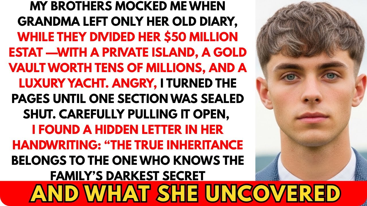 Мои братья украли состояние бабушки в 50 миллионов долларов. Её дневник раскрыл тайну, которая вс...