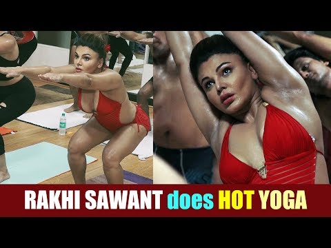 RAKHI SAWANT Does HOT YOGA | DESIblitz