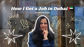 How to Get a Healthcare Job in Dubai | DHA, MOH, HAAD, Prometric Full Guide (2025) PART 01