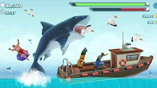 Evolve and grow by eating all kinds of fish in this shark survival game screenshot 3