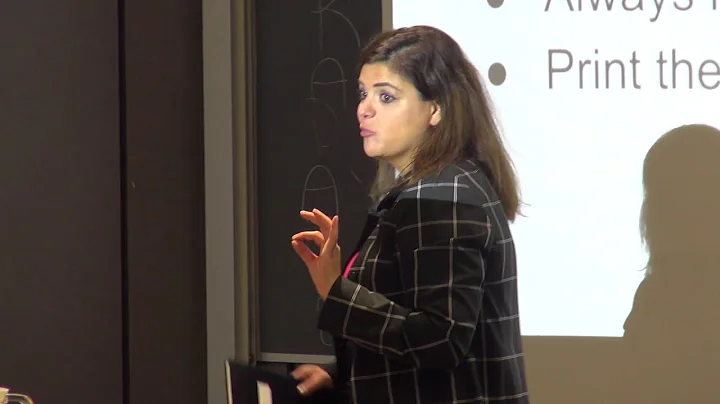 Zeina Gharzouzi Gives Career Advice to Vanier Stud...