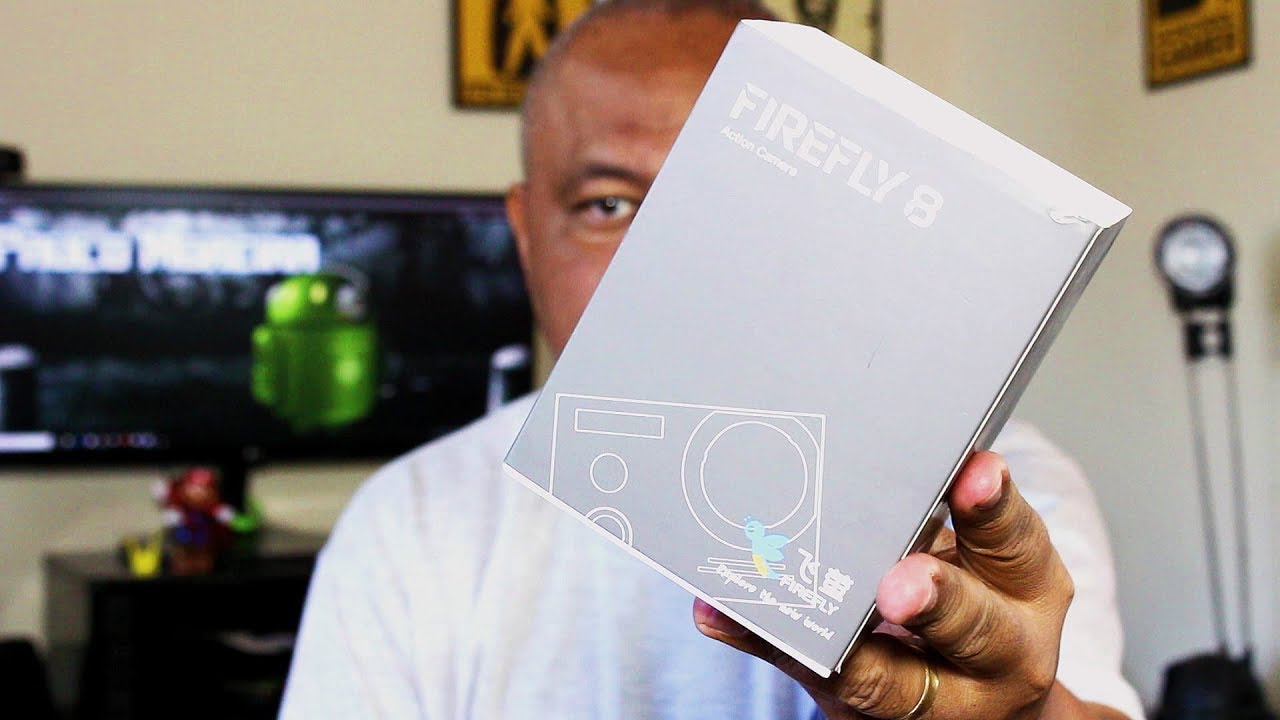 ACTION CÂMERA FIREFLY 8 - HDR e 4K .