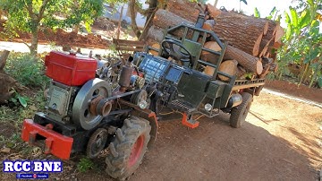 2-bridge agricultural vehicle movement _ Công Nông 2 Cầu Mới