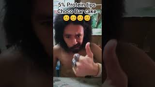 5% Protein tips Choco Bar cake 😊😊😊😊