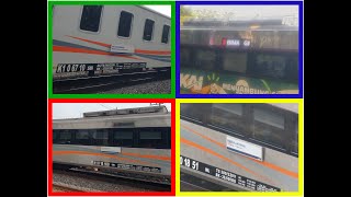 Kompilasi KA : Serasa Beda Berjumpa 4 KA Favorit Part 10