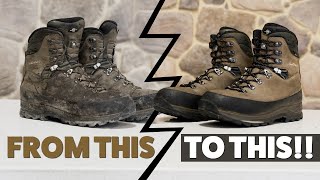 How to Clean your Hiking Boots | Condition and Re-Waterproof | Prolong the Life of Your Boots