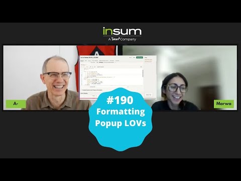 APEX Instant Tips #190: Formatting Popup LOVs