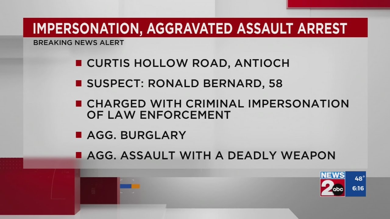Man charged with impersonating law enforcement, aggravated assault in ...