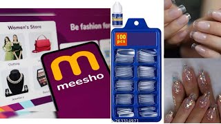 Meesho se artificial nails 💅 buy krna se pehla jrror dekho vlog