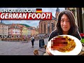 Trying WEIRDEST GERMAN FOOD in Heidelberg, Germany! (Castle, Old Town, Bakery &amp; More!)