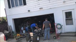 Garden Tractor Puller Build